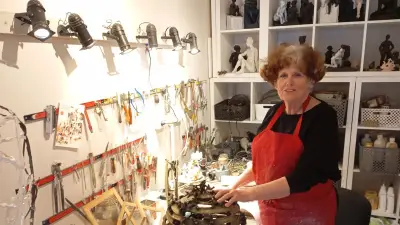 Anne de Crécy expose ses bronzes à la cire perdue à Sète
