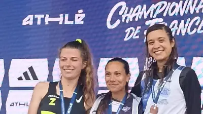 Anne Moulin surprend sur le podium du championnat de France de marathon