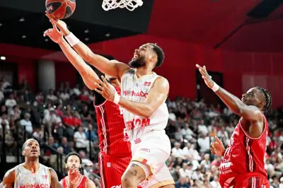 AS Monaco Basket : victoire à Bourg et qualification en demi-finales des play-offs
