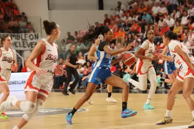 Basket Landes battu à Bourges : défaite 67-49 en finale aller