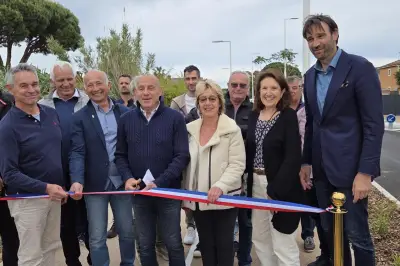 Bormes-les-Mimosas : une traverse cycliste et piétonne inaugurée pour 826 000 €