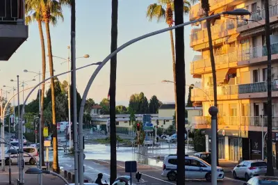 Cagnes-sur-Mer : une canalisation d'eau cède, travaux toute la nuit