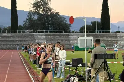 Cassandre Beaugrand bat le record de France du 5000m à Nice