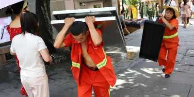 À Chongqing, le métier de bangbang n'est plus porteur