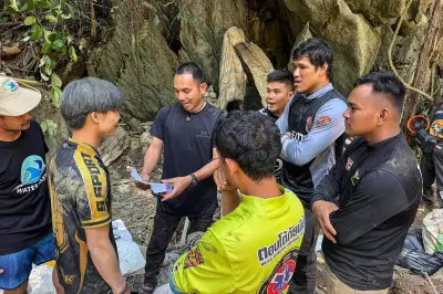Cinq survivants retrouvés dans une grotte au Laos après une semaine