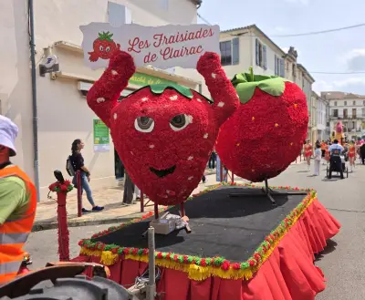Clairac : 10e Fraisiades, un week-end de fête autour de la fraise