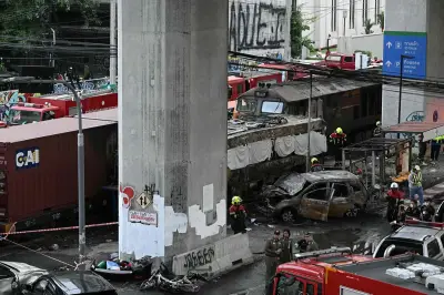 Collision train-bus à Bangkok : au moins 8 morts et 35 blessés