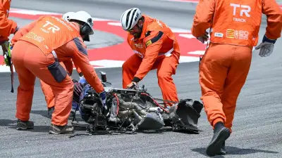 Crash violent d'Alex Marquez au Grand Prix de Catalogne