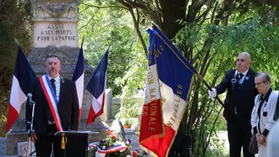 Cérémonie du 8-Mai à Assas : Francis Scala ému pour sa première