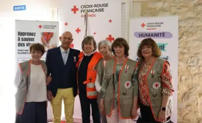 Croix-Rouge : Médailles d'honneur pour des bénévoles du Bouscat-Bruges