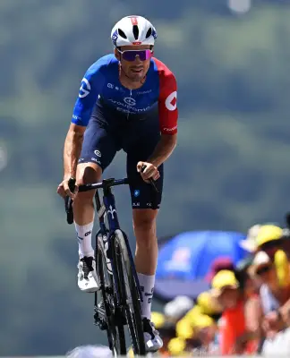 Cyril Barthe au départ du Giro 2025 avec Groupama FDJ