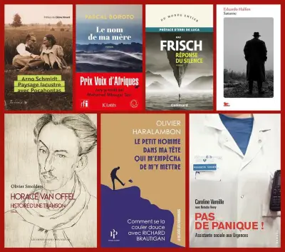 En librairies : Arno Schmidt, Pascal Boroto, Max Frisch