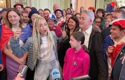 Eurovision 2025 : Monroe, la candidate française, enflamme Vienne