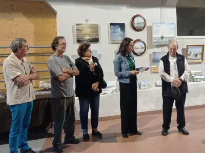 Exposition de Claude Coulandreau et ses élèves à la salle Pierre-Lart