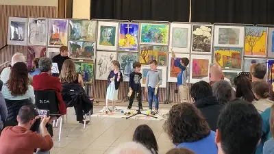Fête musicale et artistique à Saint-Laurent-des-Arbres
