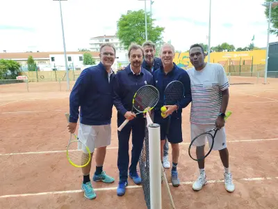 Henri Leconte, invité d'honneur du BNP Paribas Primrose, enchante Bordeaux