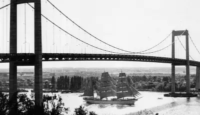 Il y a 57 ans, l'inauguration du pont d'Aquitaine à Bordeaux