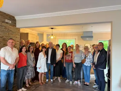 Inauguration d'une résidence pour soignants à Aire-sur-l'Adour