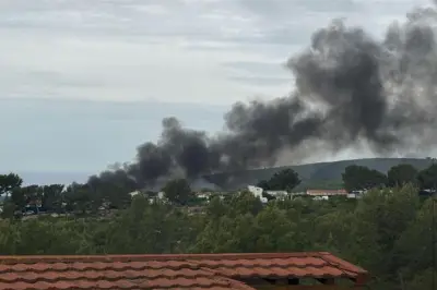 Incendie au Castellet : un mobil-home détruit par les flammes