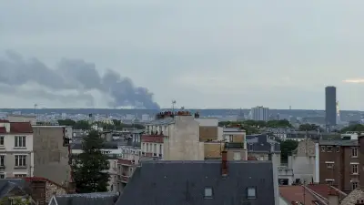 Incendie aux Loges-en-Josas : fumée visible depuis Paris