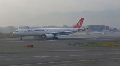 Incendie à bord d'un avion Turkish Airlines à Katmandou : aucun blessé