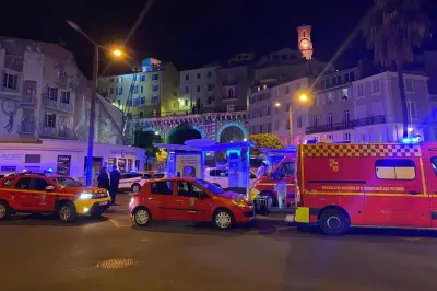 Incendie à Cannes : 80 pompiers mobilisés, 29 personnes évacuées près du Palais des festivals
