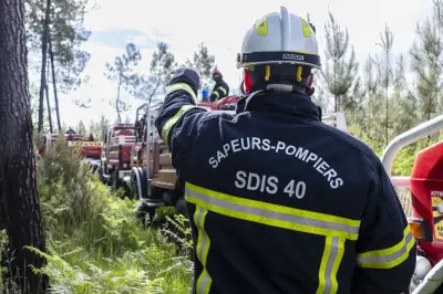 Incendie dans un entrepôt de planches de surf à Soorts-Hossegor