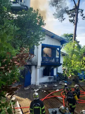 Incendie mortel à Arcachon : un ouvrier tué, un suspect arrêté