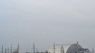Incendie radioactif à Tchernobyl provoqué par la chute d'un drone