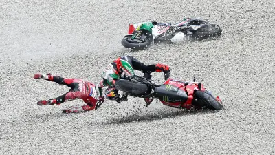 Johann Zarco donne des nouvelles après sa grave chute en Catalogne