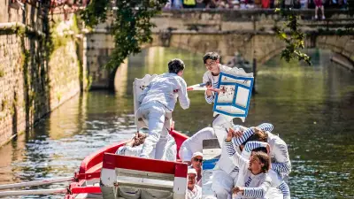 Joutes à Nîmes : deux Sétois vainqueurs ex aequo, une ambiance endiablée
