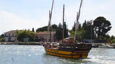 L'Ange gardien vogue sur les traces du corsaire Claude Terrisse vers Gênes