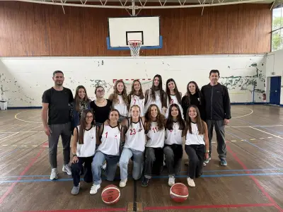 Les basketteuses minimes d'Orthez défendent leur titre national UNSS