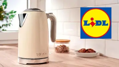 Lidl relance sa bouilloire Silvercrest au design rétro à prix mini