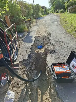 Modernisation des canalisations à La Roquille pour stopper les fuites