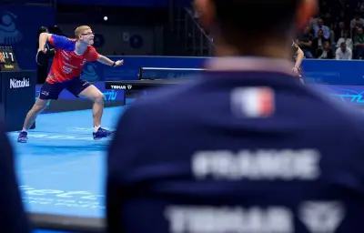 Mondiaux de ping-pong : les Bleus visent le titre, la Chine fragilisée