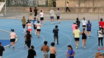 À Montpellier, la piste du stade Philippidès saturée aux heures grand public