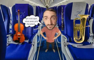 Musiciens en lutte contre les compagnies low cost pour leurs instruments