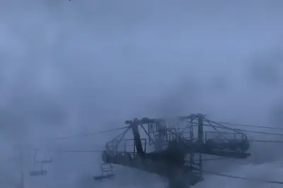 Neige en mai dans les Alpes-Maritimes : les images impressionnantes