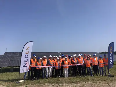 Neoen inaugure un parc solaire pour alimenter les TER en Nouvelle-Aquitaine