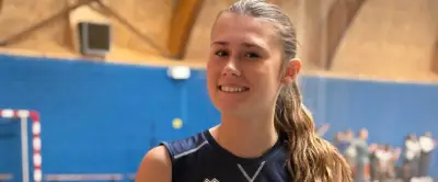 Noémie Farran, espoir de l'Arago de Sète, brille aux Volleyades