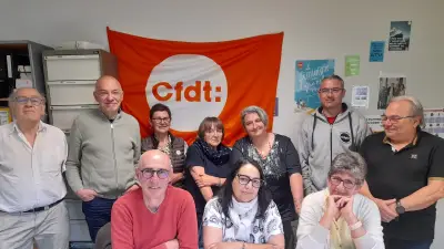 Nouvelle équipe CFDT Lozère élue pour quatre ans