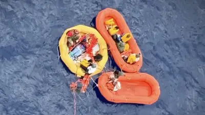 Onze miraculés après un accident d'avion en pleine mer au large de la Floride