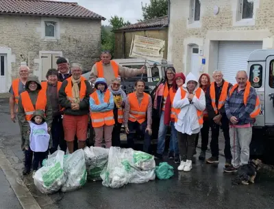 Opération écocitoyenne à Ternant : 400 kg de déchets ramassés