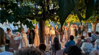 Pagnol s'invite à Saint-Bauzille-de-la-Sylve avec une déambulation théâtrale