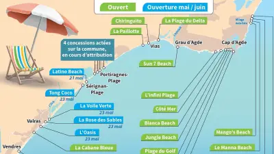 Paillotes du littoral biterrois : jusqu'en 2035 pour certaines, des dérogations pour d'autres