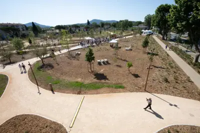 Parc Accusano à La Garde : 26 000 arbustes et 200 arbres pour un nouvel espace vert
