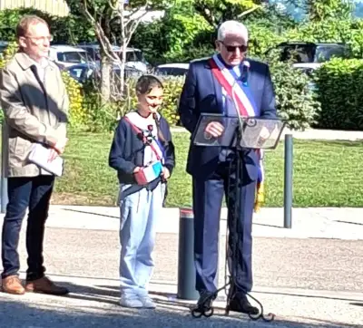 Première commémoration du 8 mai pour le maire Giuseppe Nocera à Brax