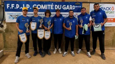 Pétanque : les juniors du Saule du Cailar raflent tout