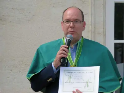 Quand le prince Albert de Monaco a surpris la Fête du petit pois à Cérons